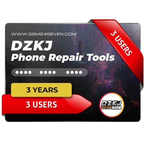DZKJ Phone Repair Tools 3 Users - 3 Year - Activation Code