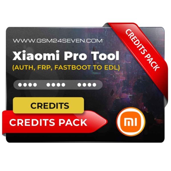 Xiaomi Pro Tool Credits