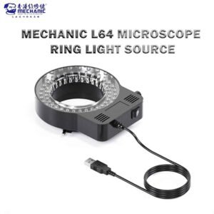 Mechanic L64 USB Adjustable Microscope Ring Light Source for Most Microscope