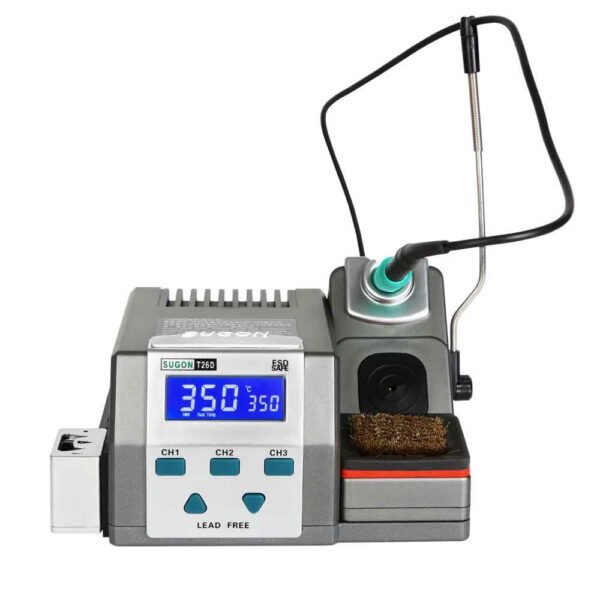 Sugon T26D 80W Lead-free Welding Rework Station with 3Pcs C210 Soldering Iron Tips