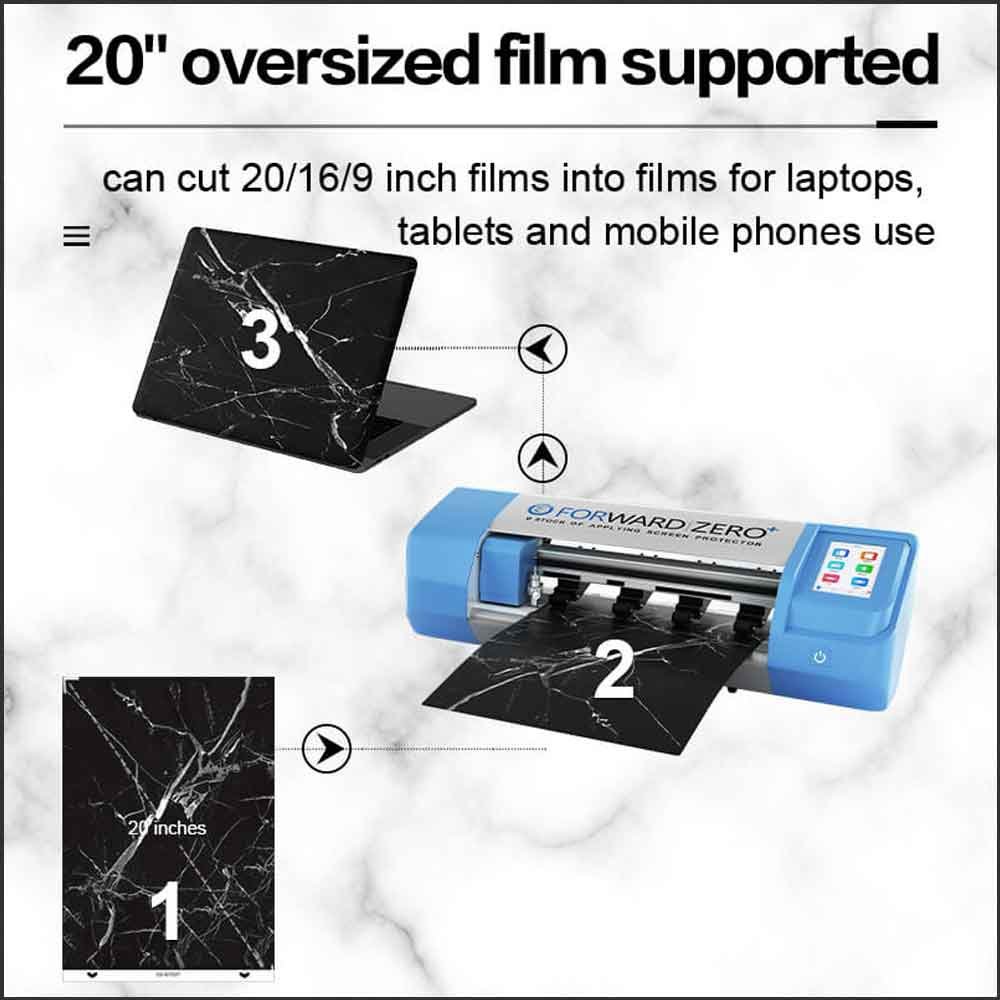 FORWARD Zero Plus screen protector cutting machine