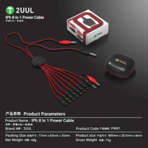 2UUL PW01 Ultra Soft Power Line for iPhone 7–16 Pro Max