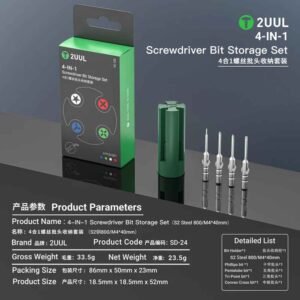 2UUL SD24 4-in-1 Screwdriver Bit Storage Set