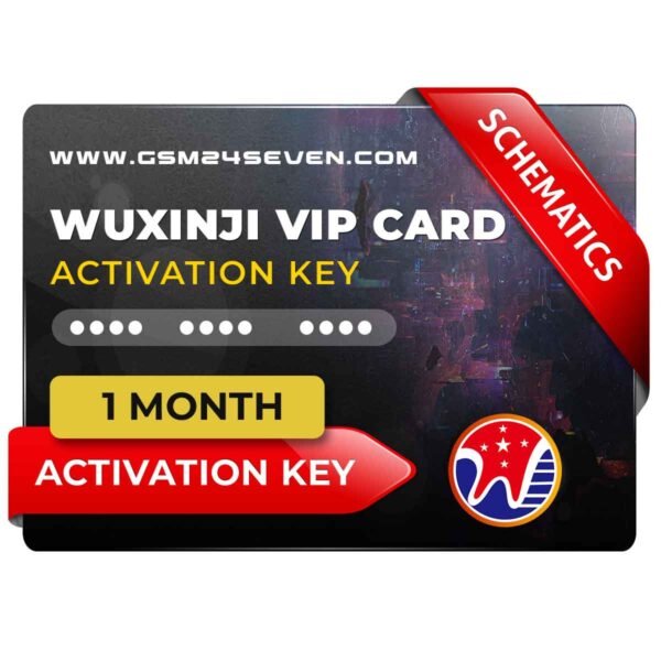 WUXINJI 1 Month VIP Card Activation Key