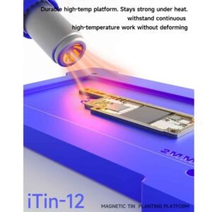 Mechanic ITIN-12 BGA Reballing Stencil Magnetic Tin Plating Platform
