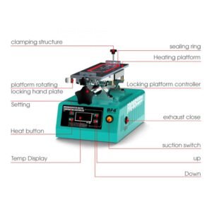 RF4 RF Freedom 360° rotating powerful vacuum LCD screen separator machine