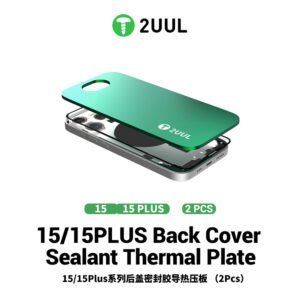 2UUL DA67, iPhone 15 Thermal Press Plate, iPhone 15 Plus Repair Tool, Sealant Press Plate, Waterproof Seal Restoration Tool, Screen Adhesive Press Plate, Mobile Repair Equipment, Display Repair Tool, Phone Repair Accessory, Professional Refurbishment Tool