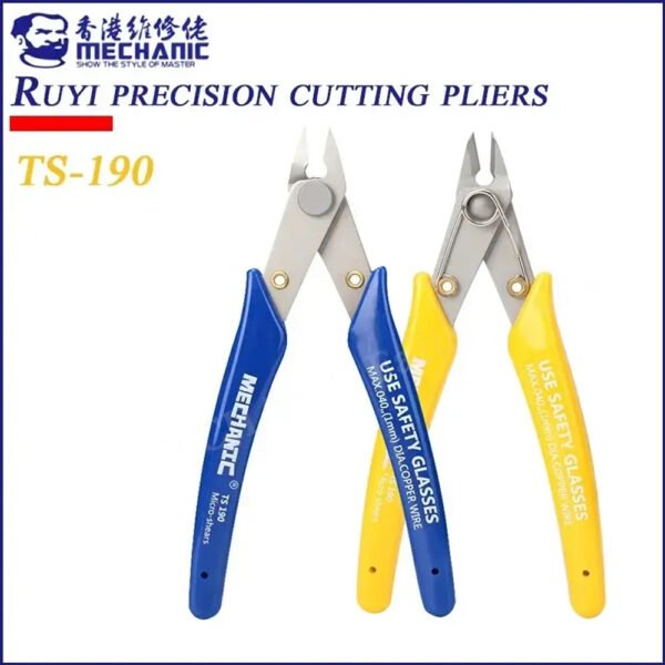 Mechanic-TS-190-Precision-Cutter-Diagonal-Pliers Mechanic TS-190 Precision Cutter Diagonal Pliers
