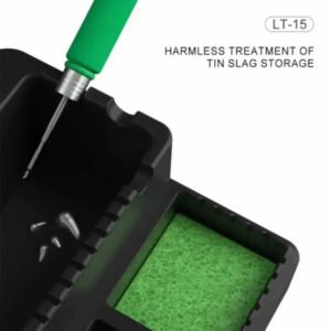 Mijing LT15 2-in-1 Soldering Iron Tips Cleaning & Storage Organizer