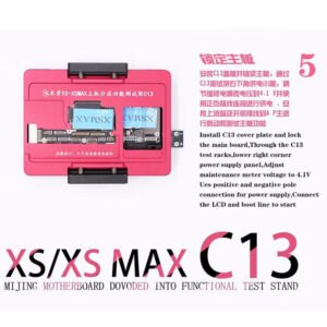 MiJing C13 Mini iPhone XS XS Max Motherboard Test Fixture